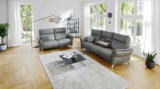 Trapezsofa und  Sofa 2 Sitzig Modell Lodi